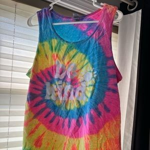 Sunshine Sister’s “Be Kind” tye dye tank